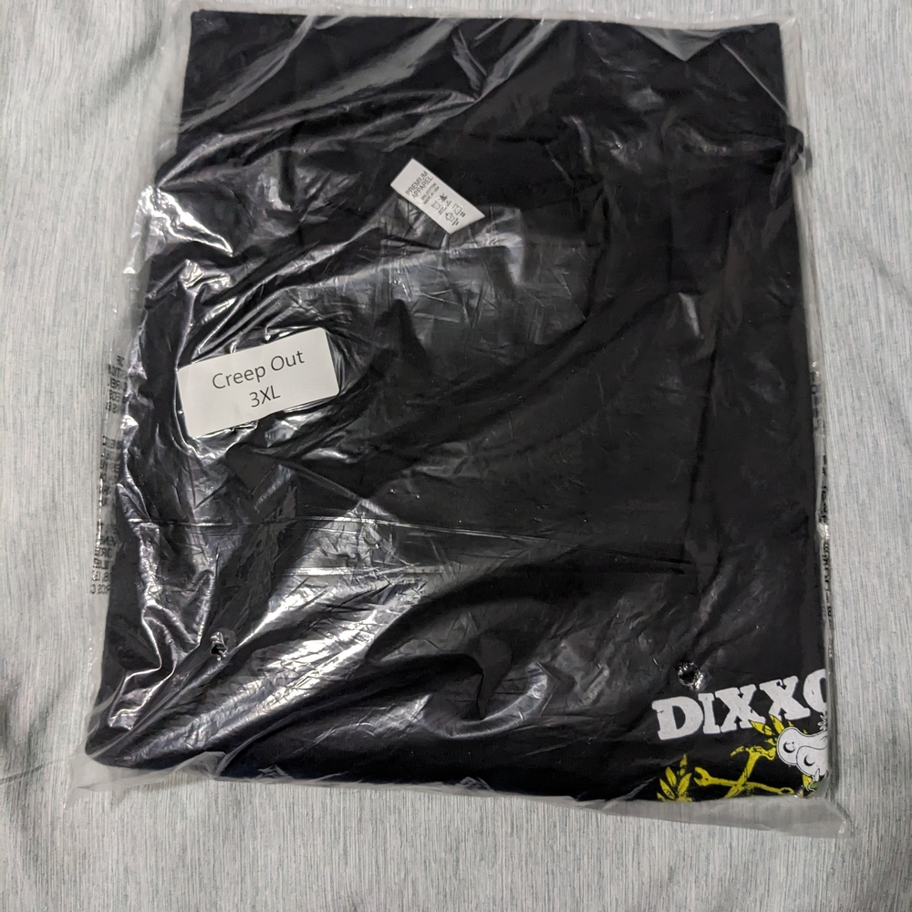 Dixxon Black and White Graphic Tee 3XL